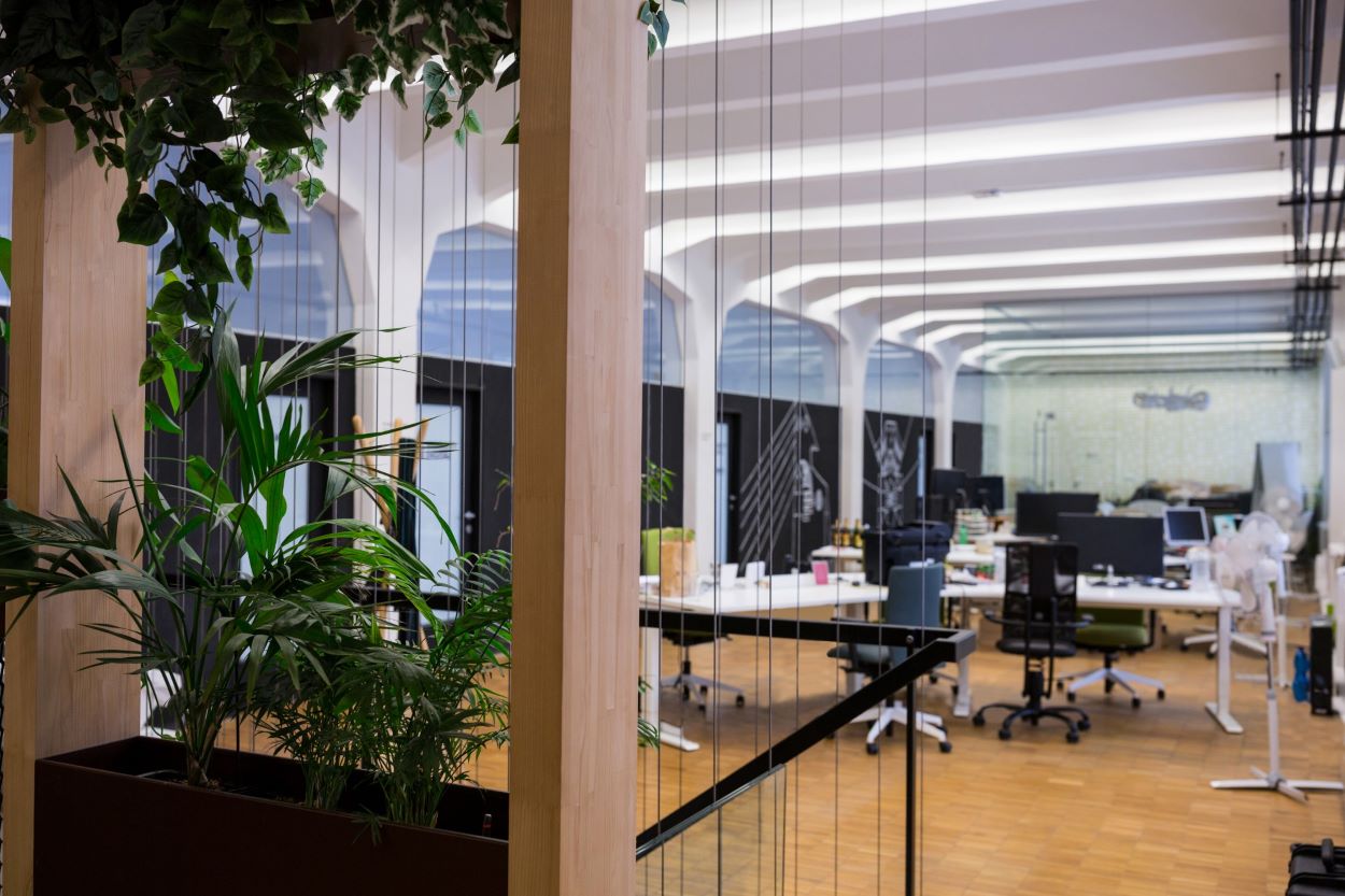 Empty office interior
